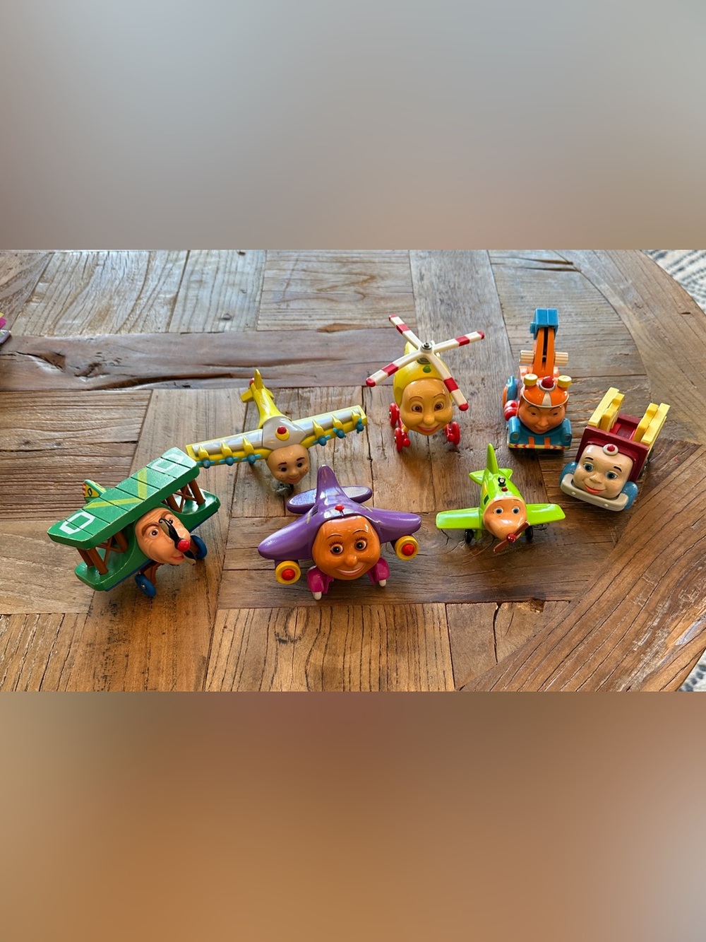 Lot of Jay Jay Jet Action Figures Used Toys